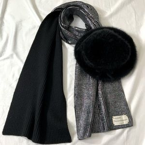 Kurt Geiger London Be Kind Foil Scarf NWOT